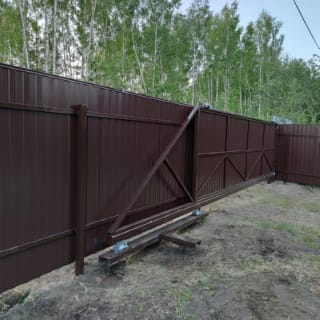 Заборы под ключ
